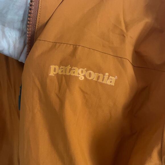 Patagonia Womens Solar Wind Soft Shell Outdoor Jacket Orange XL - Picture 6 of 7